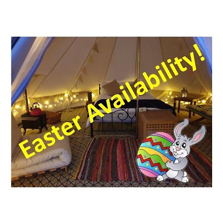 5M Xl Bell Tent With Log Burner Near Whitby Villa ซอลท์เบิร์น-บาย-เดอะ-ซี ภายนอก รูปภาพ