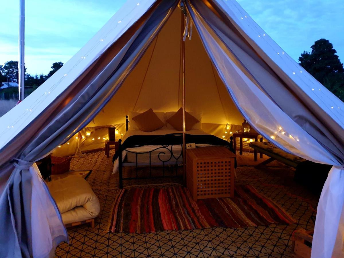 5M Xl Bell Tent With Log Burner Near Whitby Villa ซอลท์เบิร์น-บาย-เดอะ-ซี ภายนอก รูปภาพ