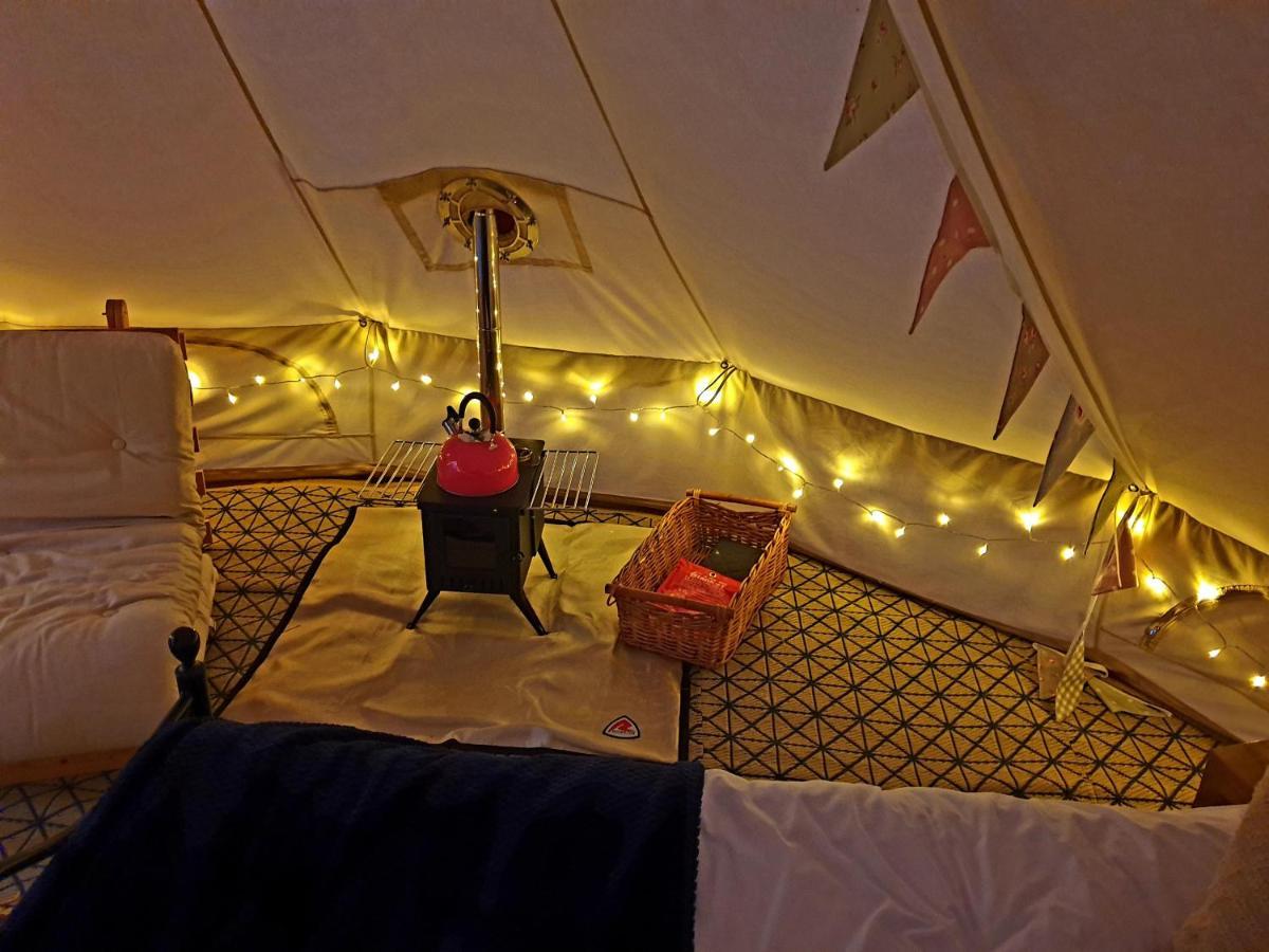 5M Xl Bell Tent With Log Burner Near Whitby Villa ซอลท์เบิร์น-บาย-เดอะ-ซี ภายนอก รูปภาพ