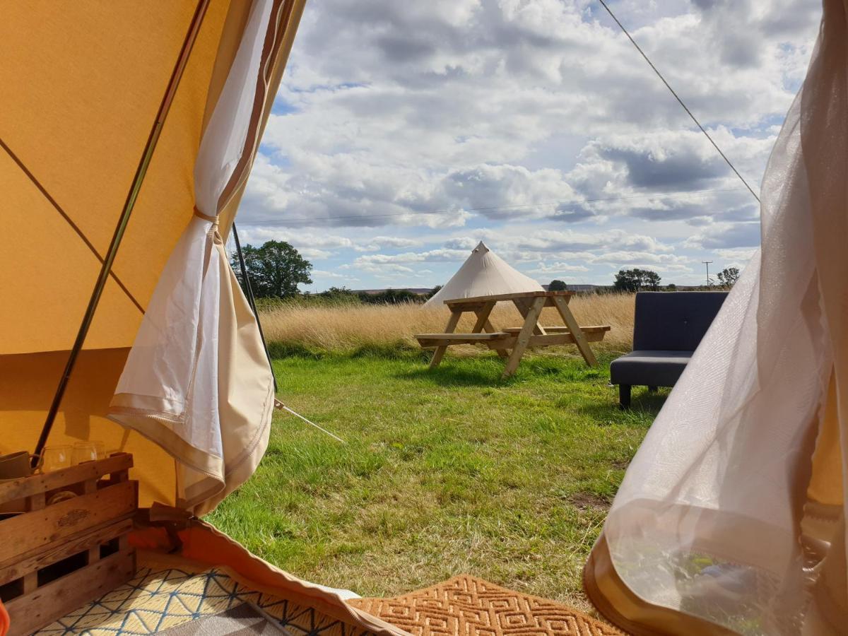 5M Xl Bell Tent With Log Burner Near Whitby Villa ซอลท์เบิร์น-บาย-เดอะ-ซี ภายนอก รูปภาพ