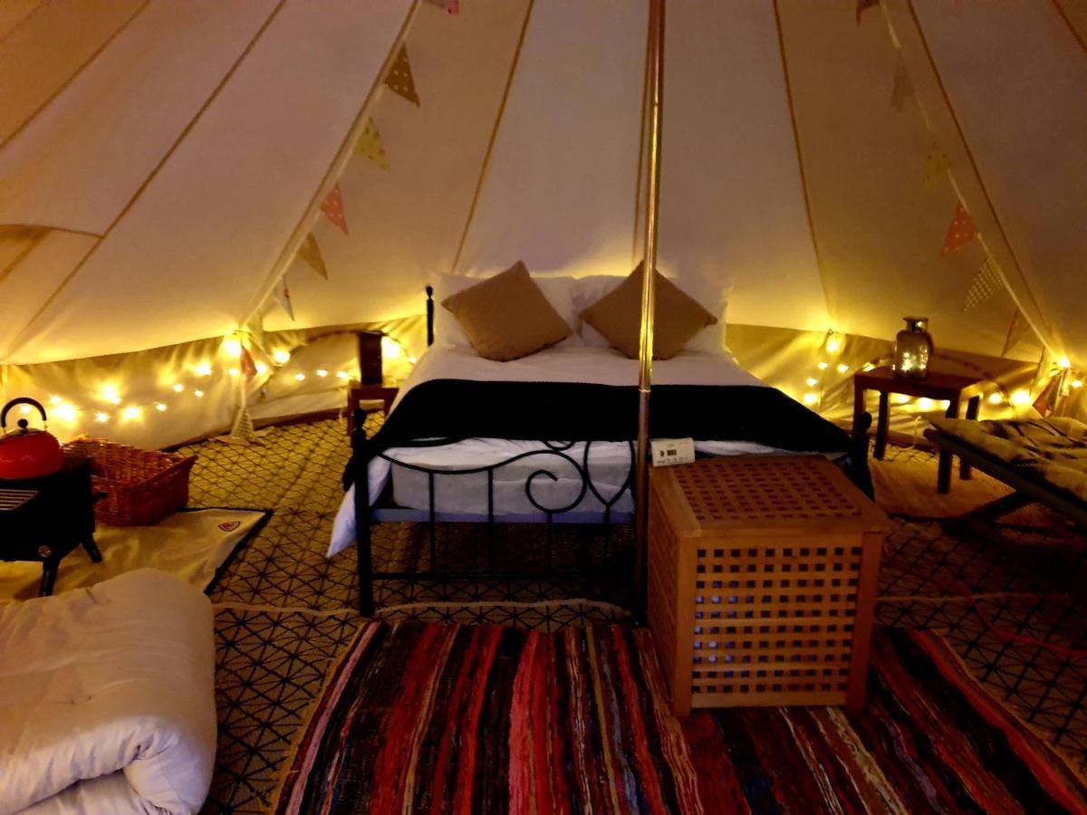 5M Xl Bell Tent With Log Burner Near Whitby Villa ซอลท์เบิร์น-บาย-เดอะ-ซี ภายนอก รูปภาพ