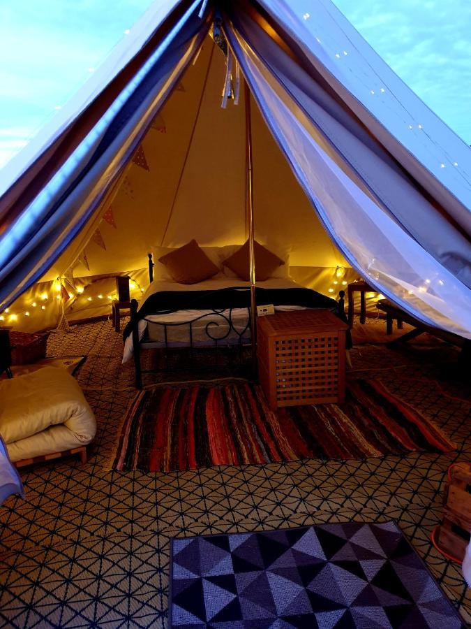 5M Xl Bell Tent With Log Burner Near Whitby Villa ซอลท์เบิร์น-บาย-เดอะ-ซี ภายนอก รูปภาพ